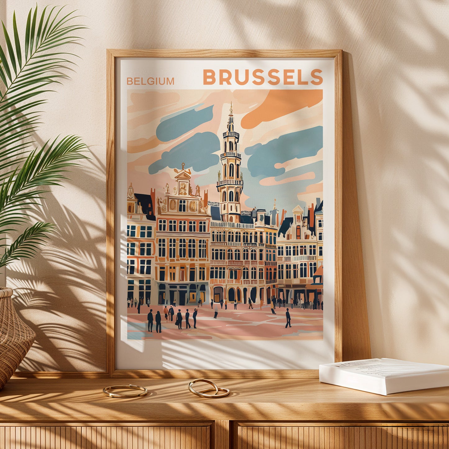 Brussels, Belgium Poster