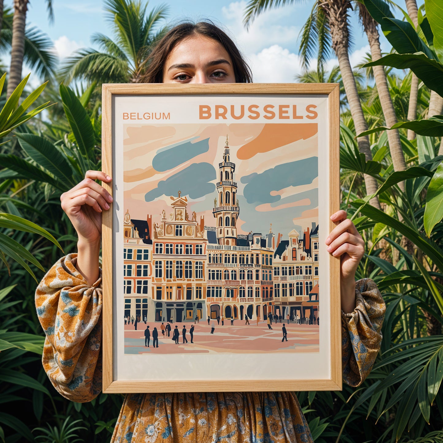 Brussels, Belgium Poster