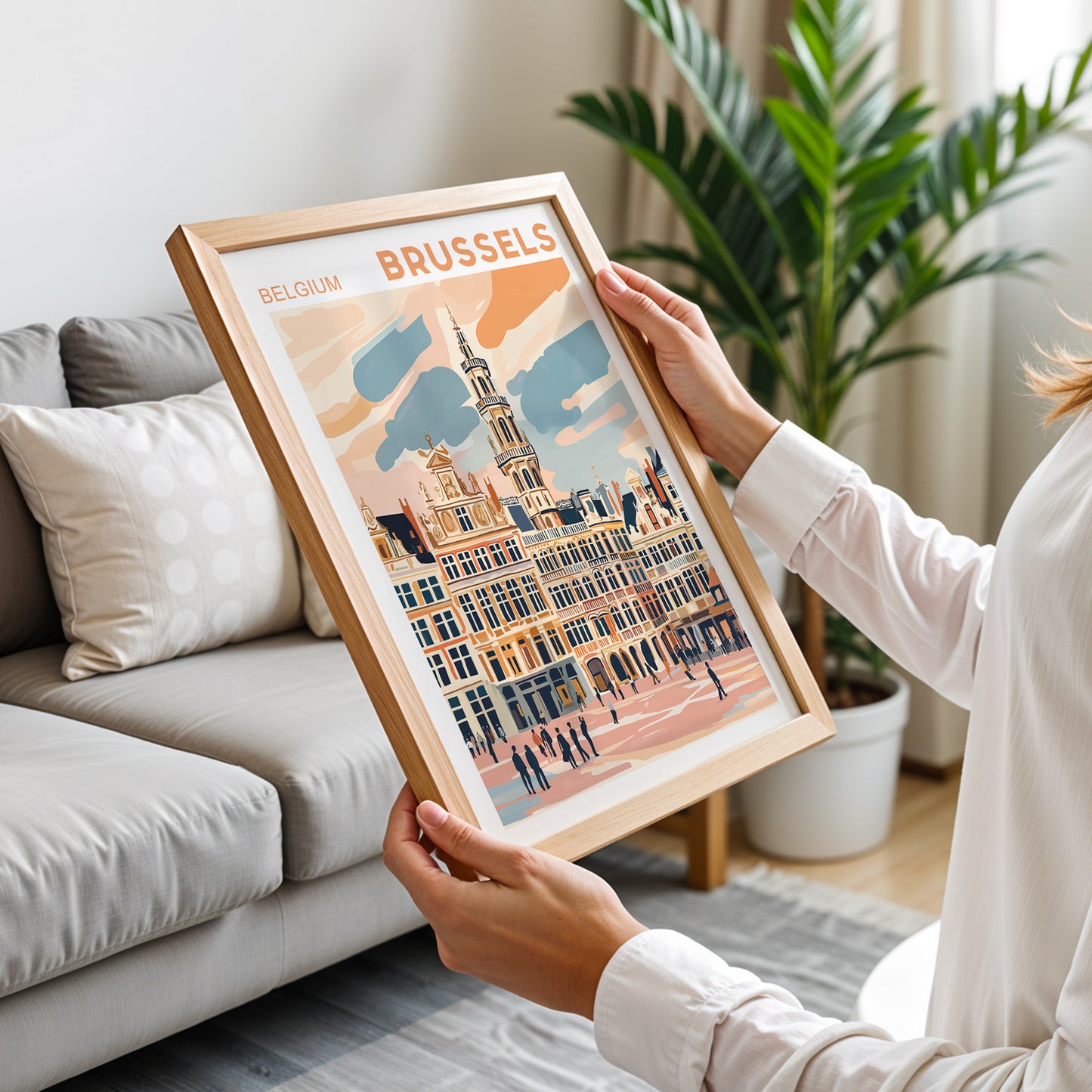 Brussels, Belgium Poster