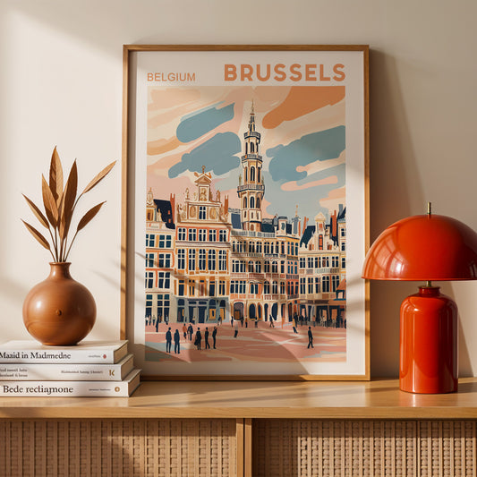 Brussels, Belgium Poster