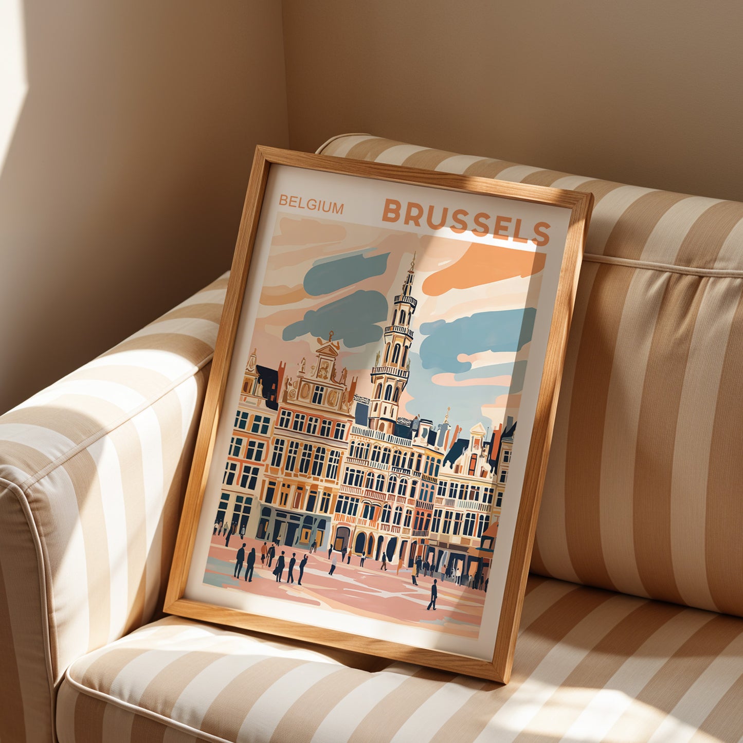 Brussels, Belgium Poster