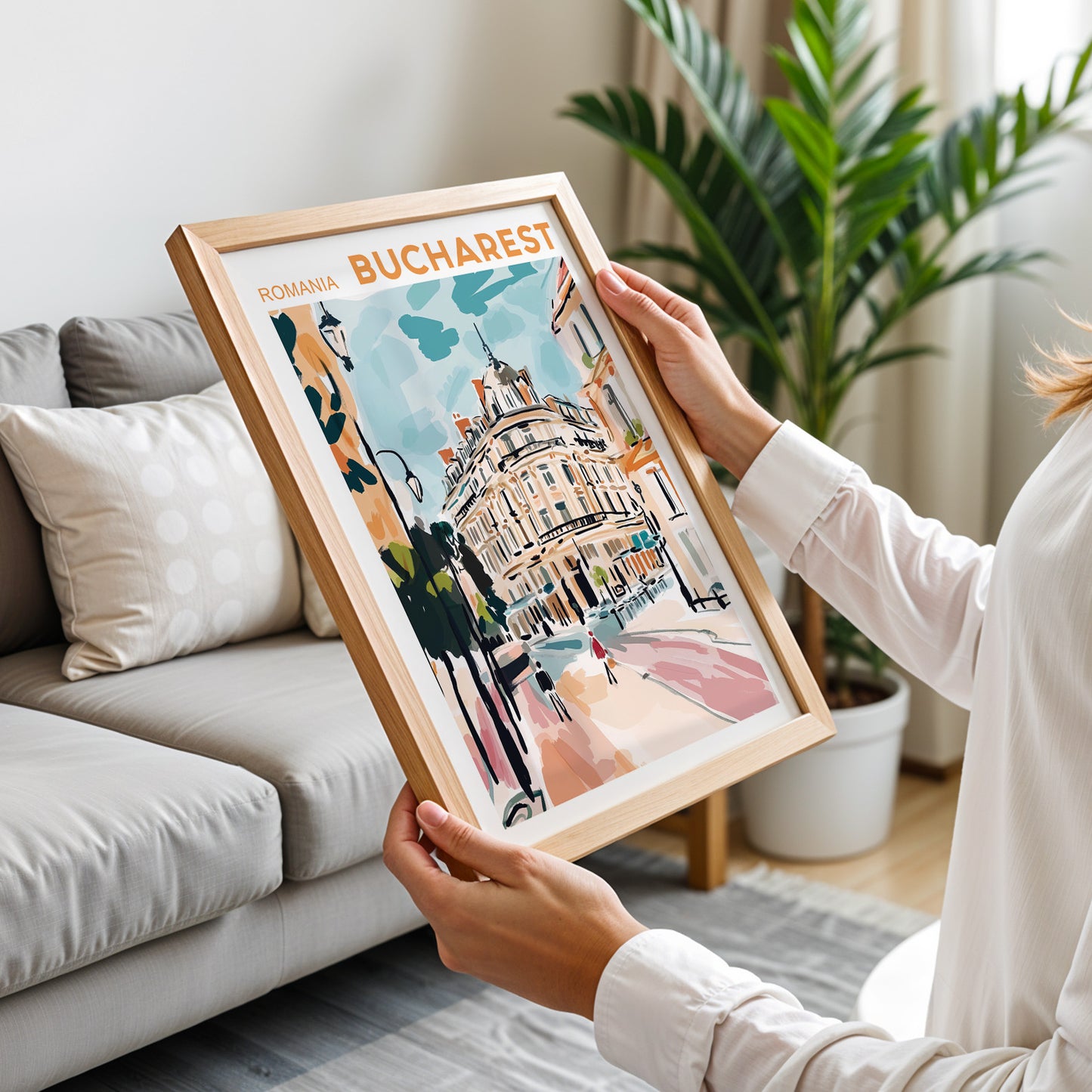 Bucharest, Romania Poster