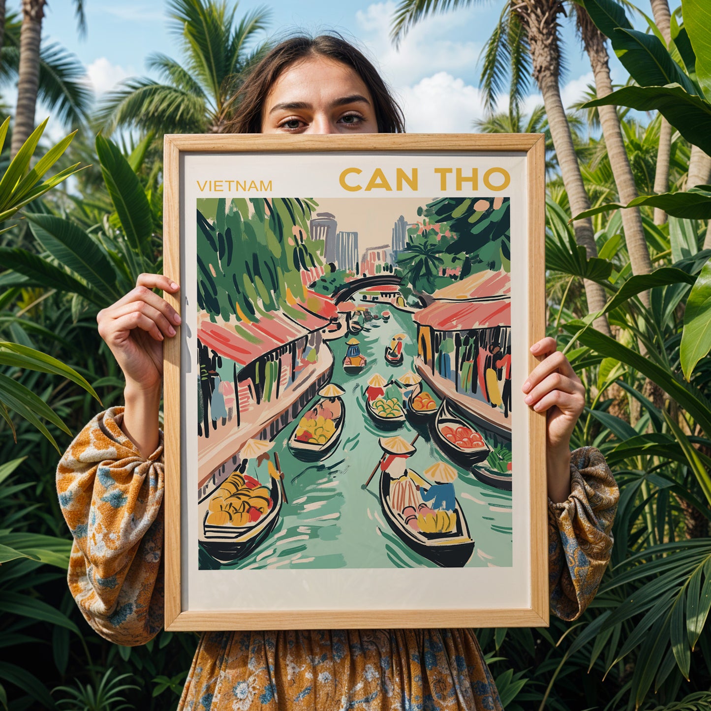 Can Tho, Vietnam Poster