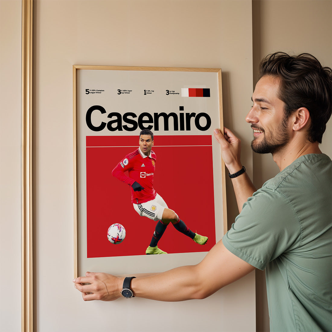 Manchester United - Casemiro Poster