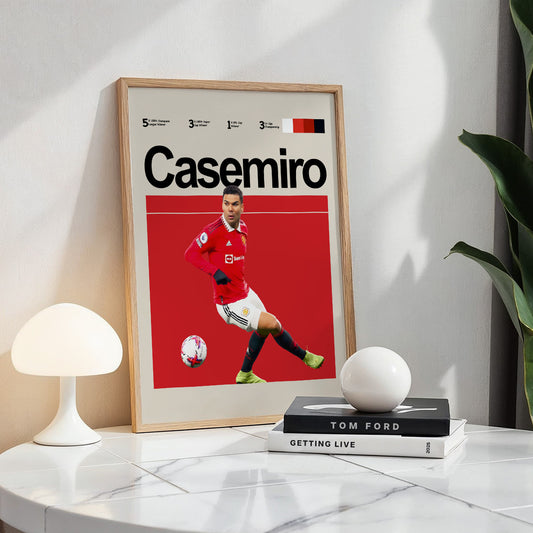 Manchester United - Casemiro Poster