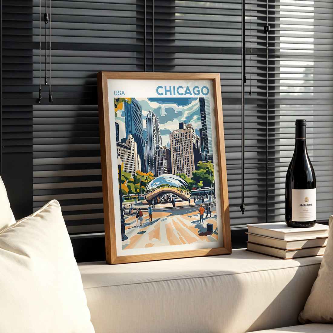 Chicago, Illinois Poster