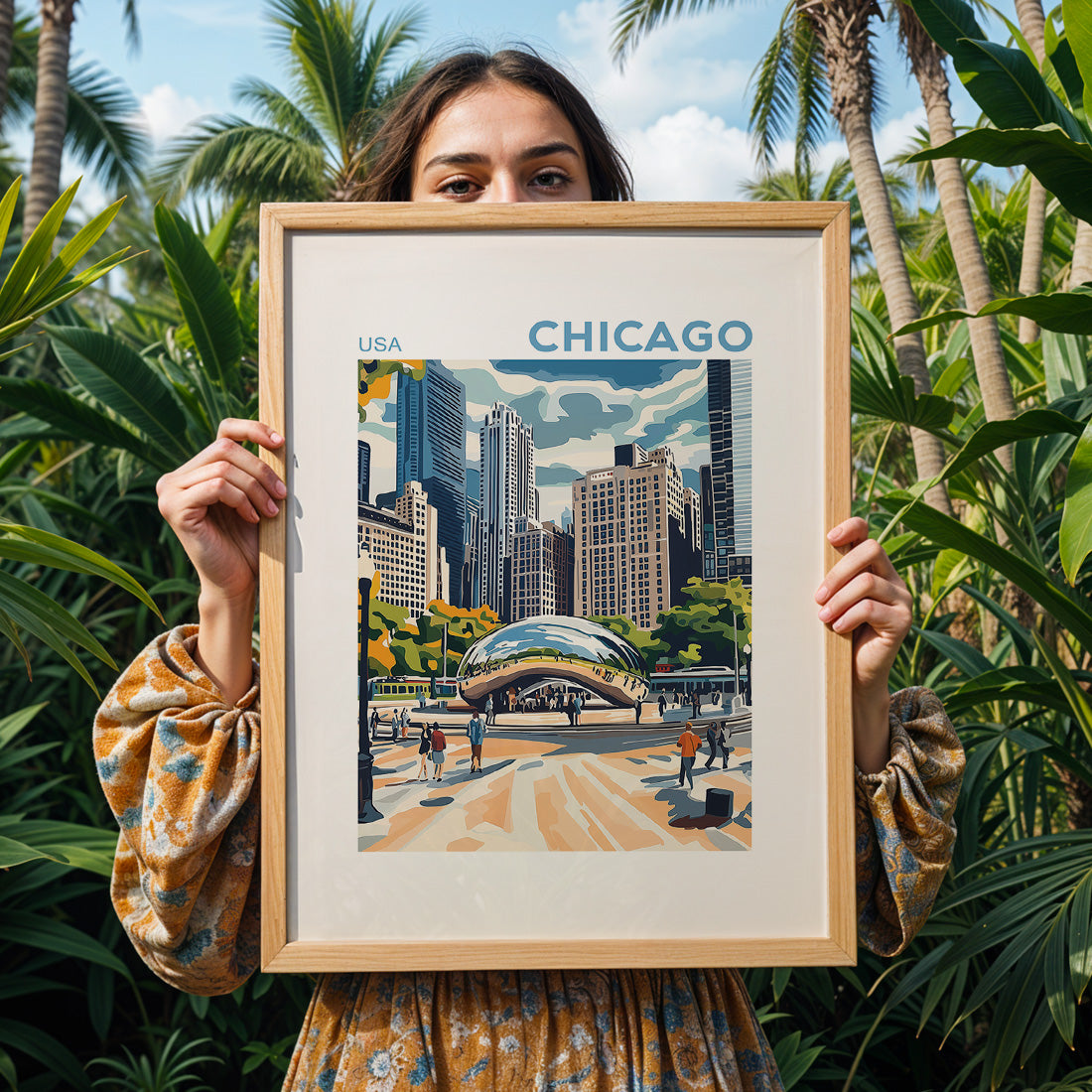 Chicago, Illinois Poster