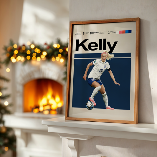 Womens England - Chloe Kelly Poster