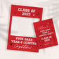 Class of 2025 School Leavers Selfie Frame and Party Sign