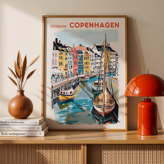 Copenhagen, Denmark Poster