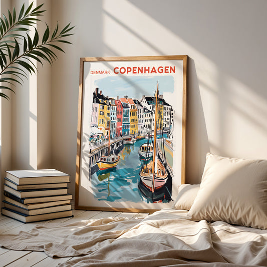 Copenhagen, Denmark Poster