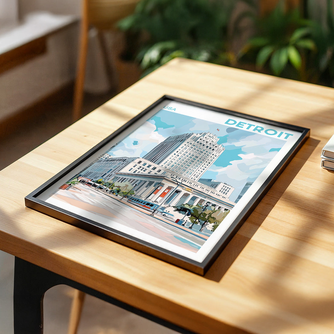 Detroit, Michigan Poster