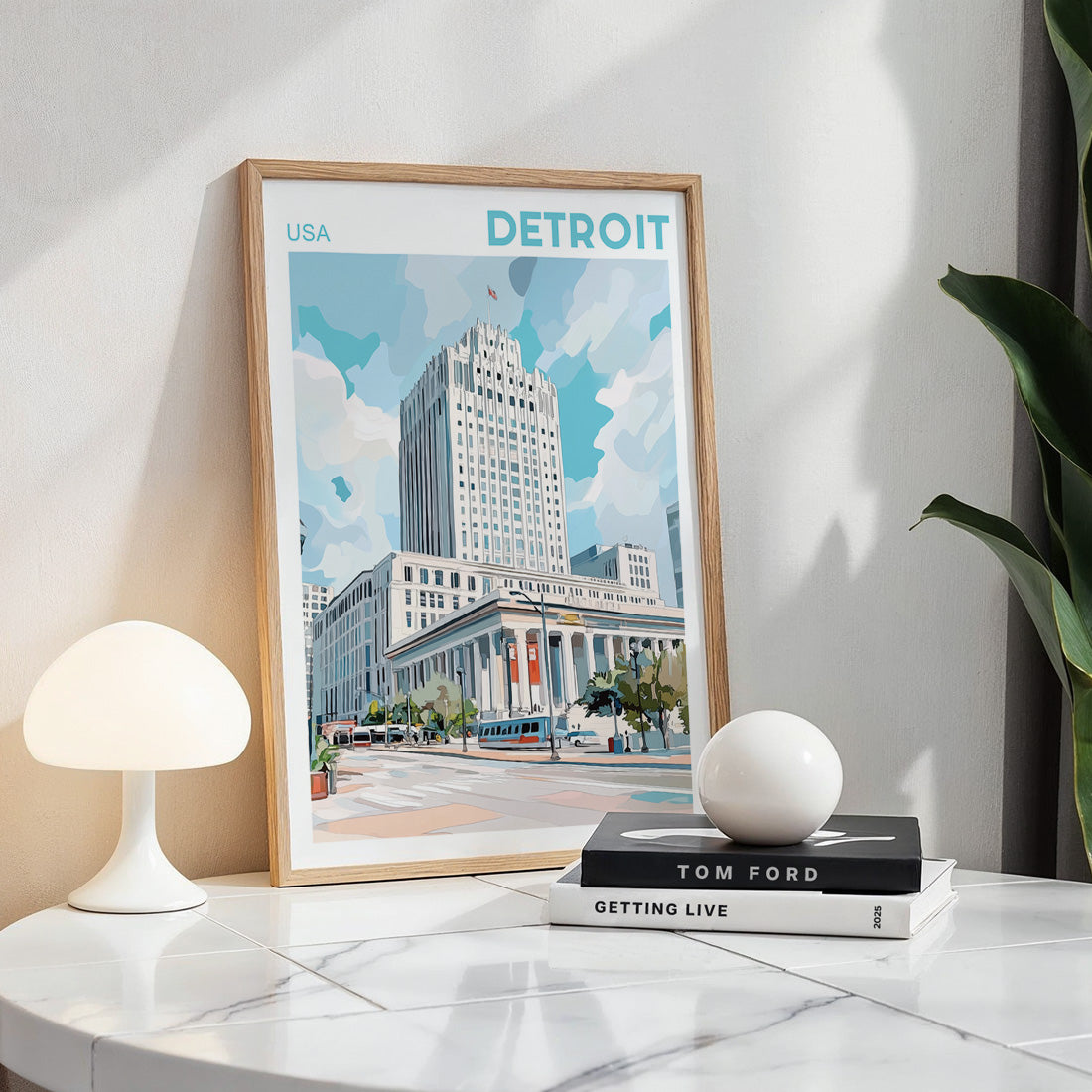 Detroit, Michigan Poster