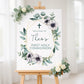 Eucalyptus First Holy Communion Welcome Sign