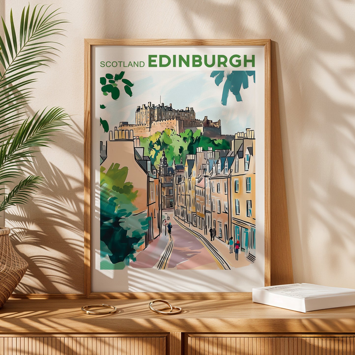 Edinburgh, Scotland Poster