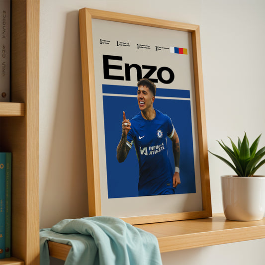 Chelsea - Enzo Fernández Poster
