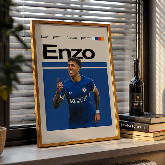 Chelsea - Enzo Fernández Poster