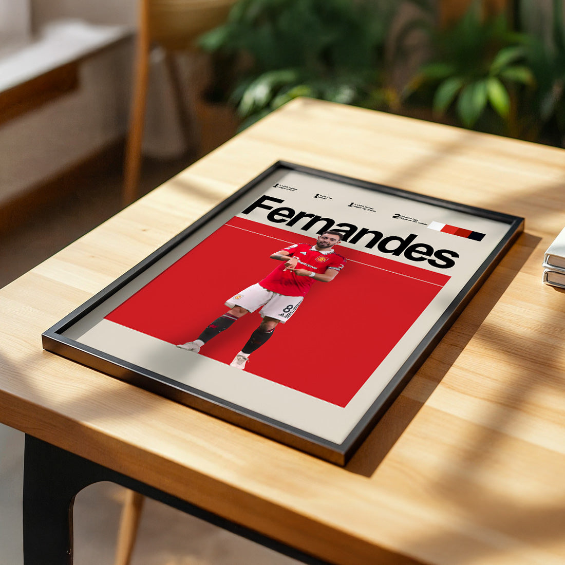 Manchester United - Bruno Fernandes Poster