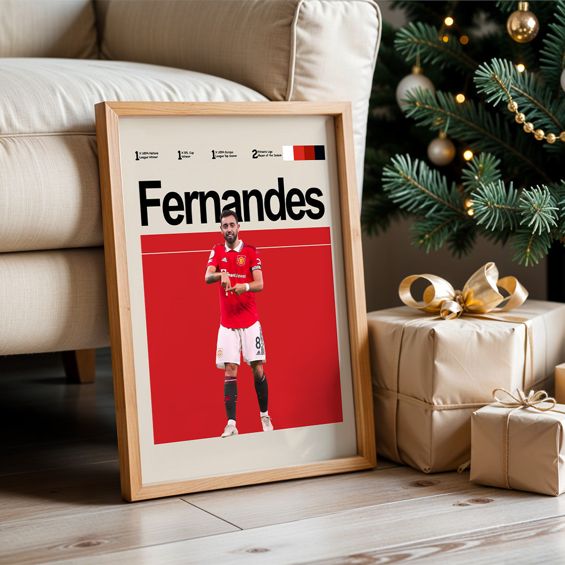 Manchester United - Bruno Fernandes Poster