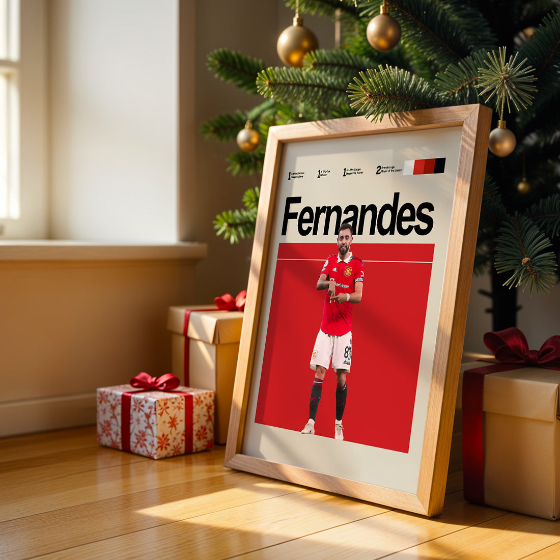 Manchester United - Bruno Fernandes Poster