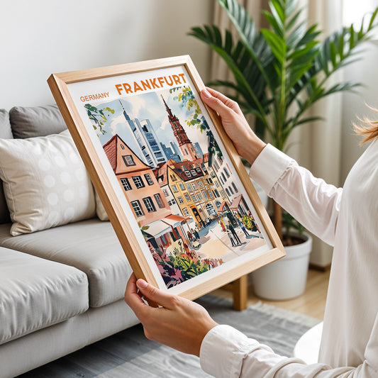 Frankfurt, Germany Poster