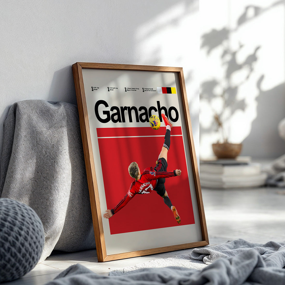 Manchester United - Alejandro Garnacho Poster