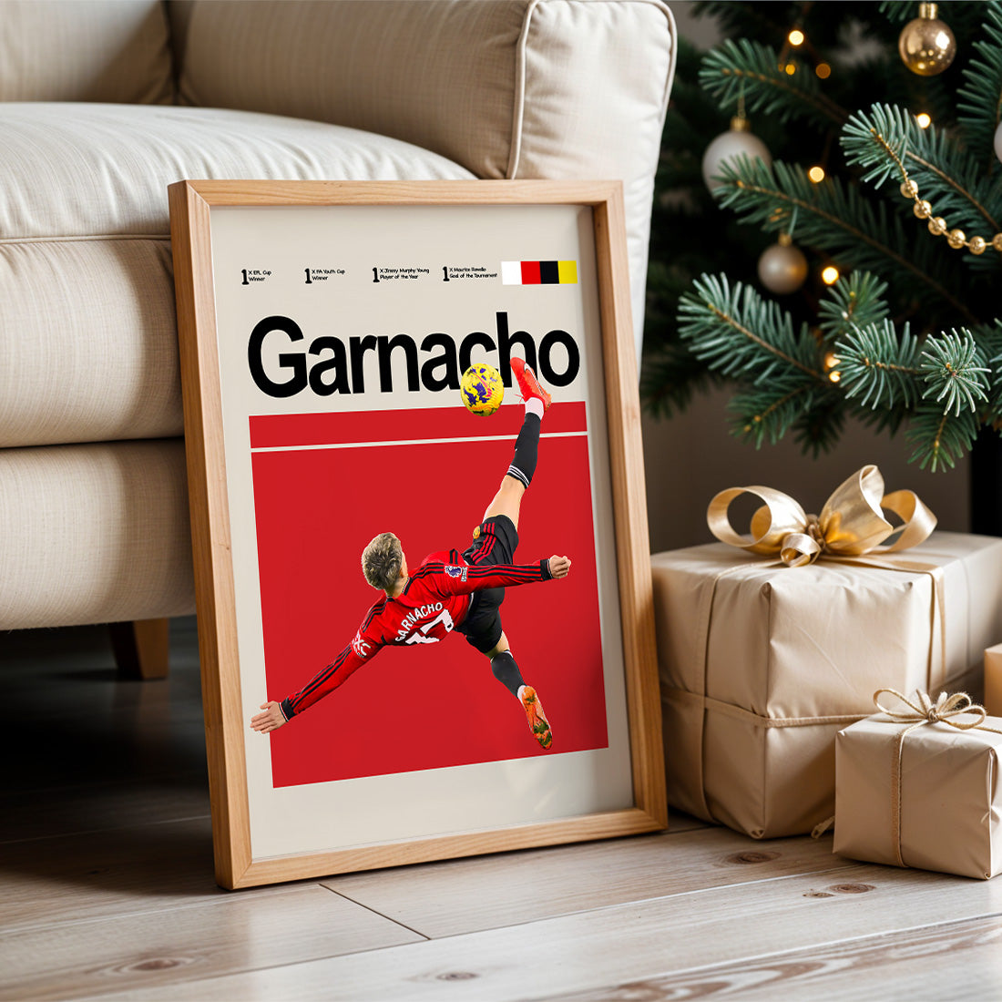 Manchester United - Alejandro Garnacho Poster