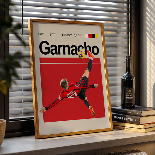 Manchester United - Alejandro Garnacho Poster
