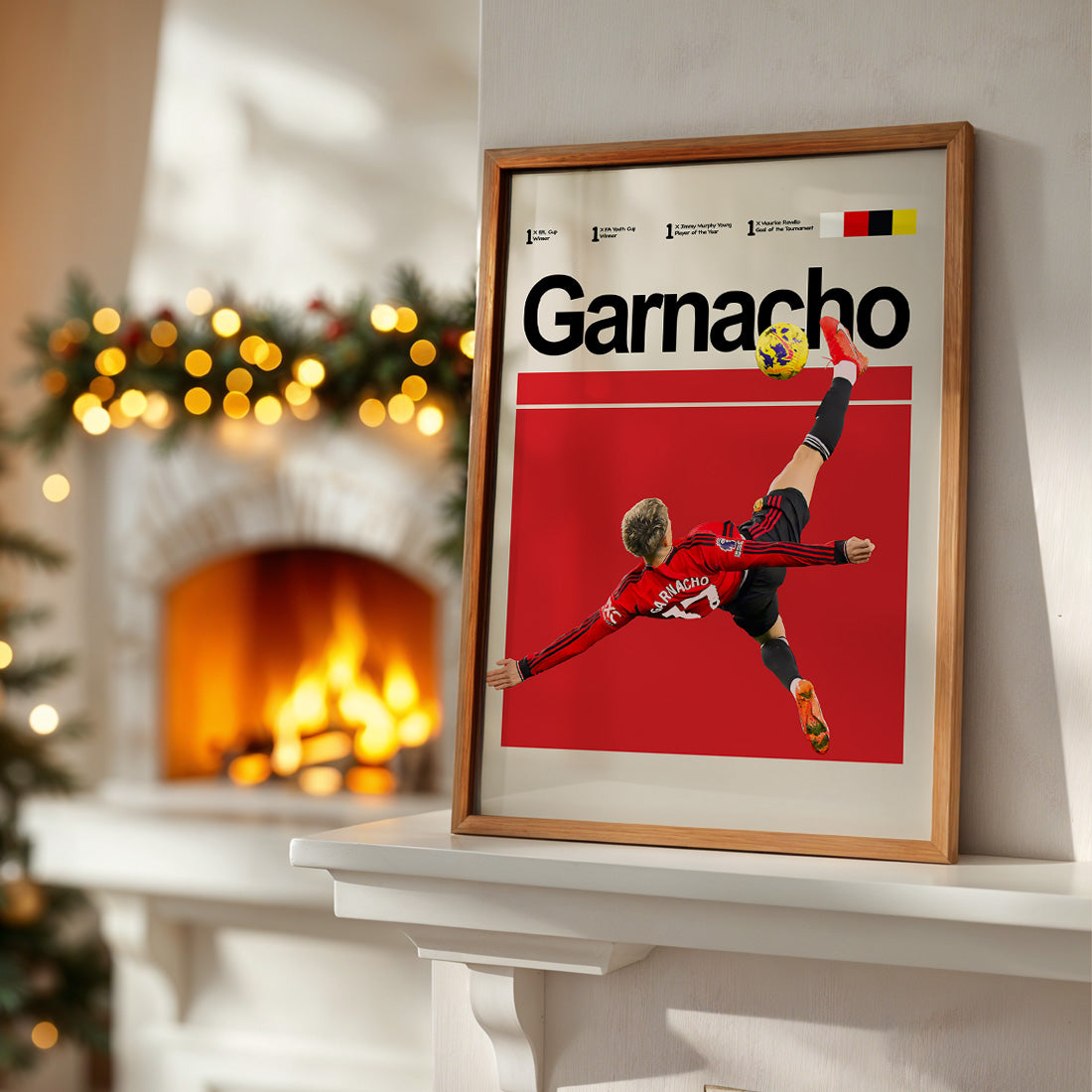 Manchester United - Alejandro Garnacho Poster