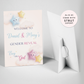 Gender Reveal Welcome Party Sign