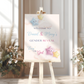 Gender Reveal Welcome Party Sign
