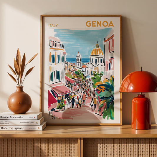 Genoa, Italy Poster