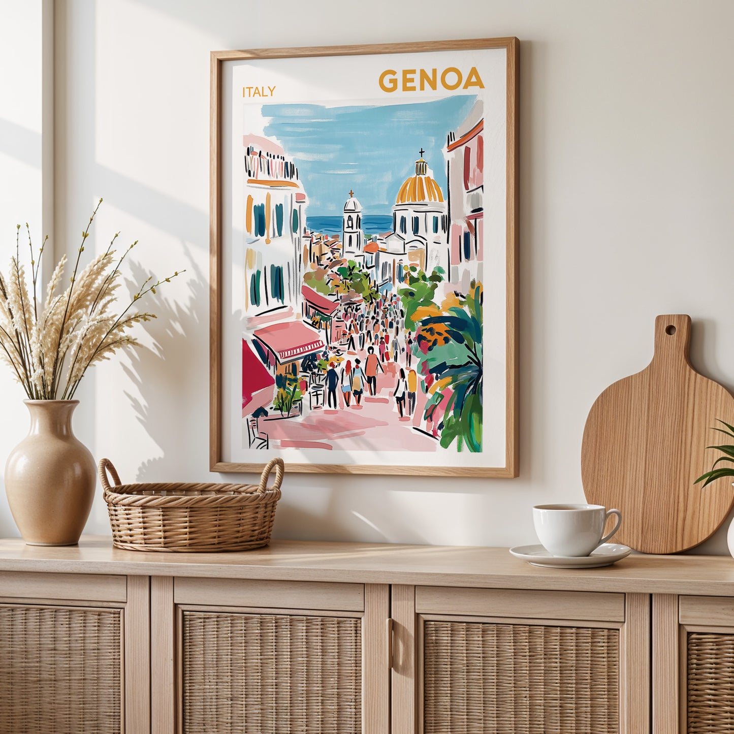 Genoa, Italy Poster