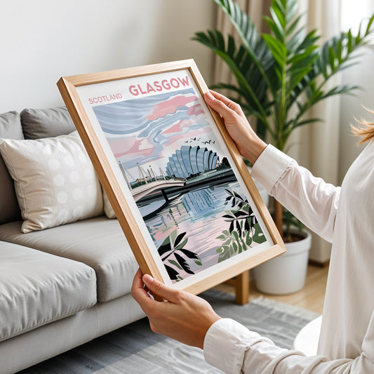 Glasgow, Scotland Poster