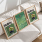 Set Of Three Golf Posters – Mcllroy, Scheffler And Mini Golfers
