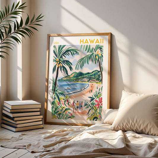 Hawaii, USA Poster