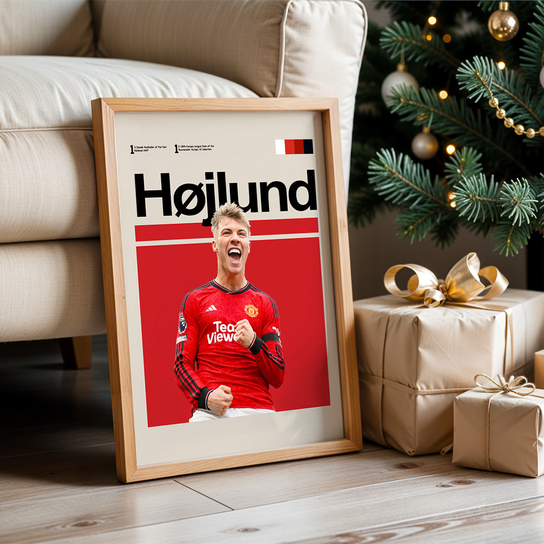 Manchester United - Rasmus Højlund Poster