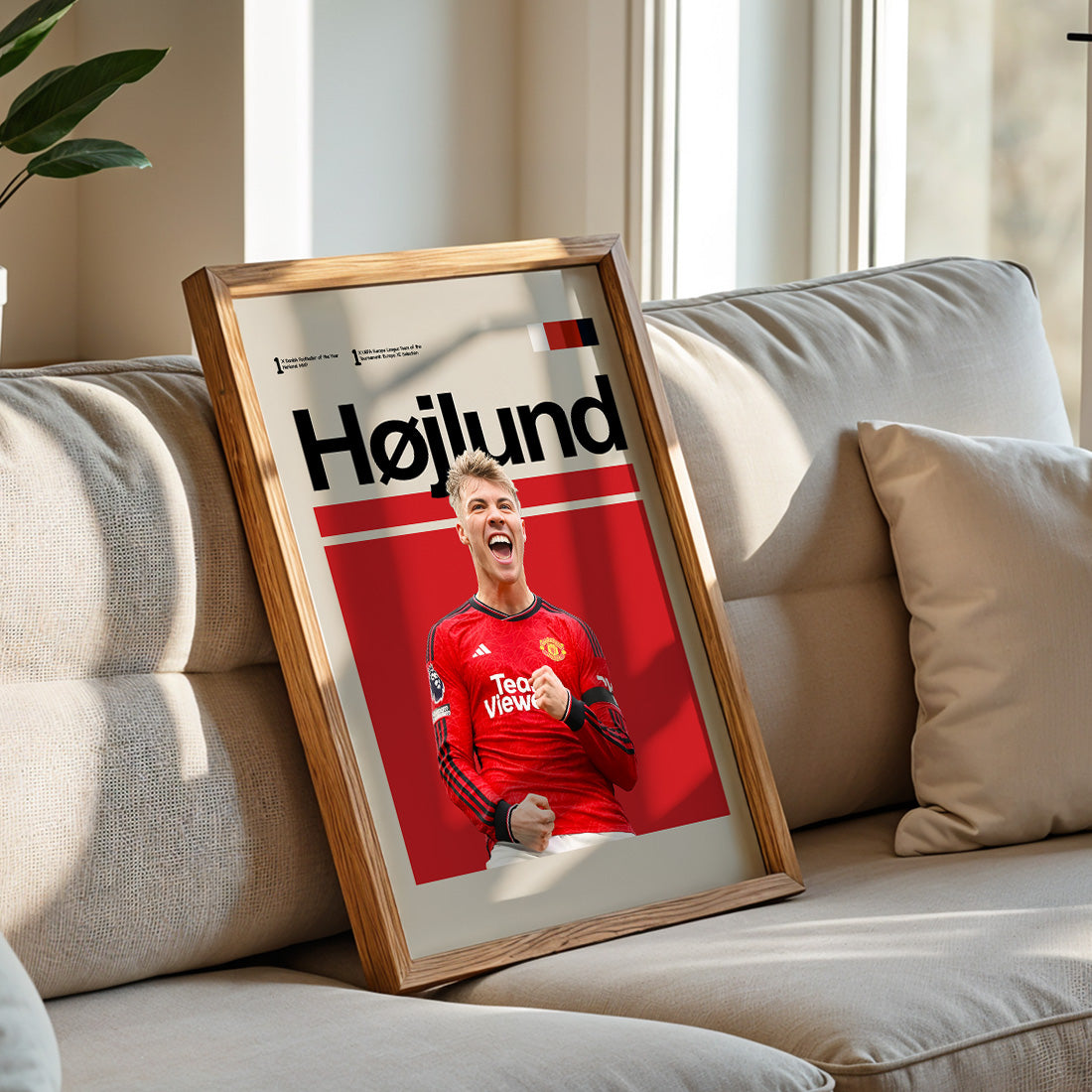 Manchester United - Rasmus Højlund Poster