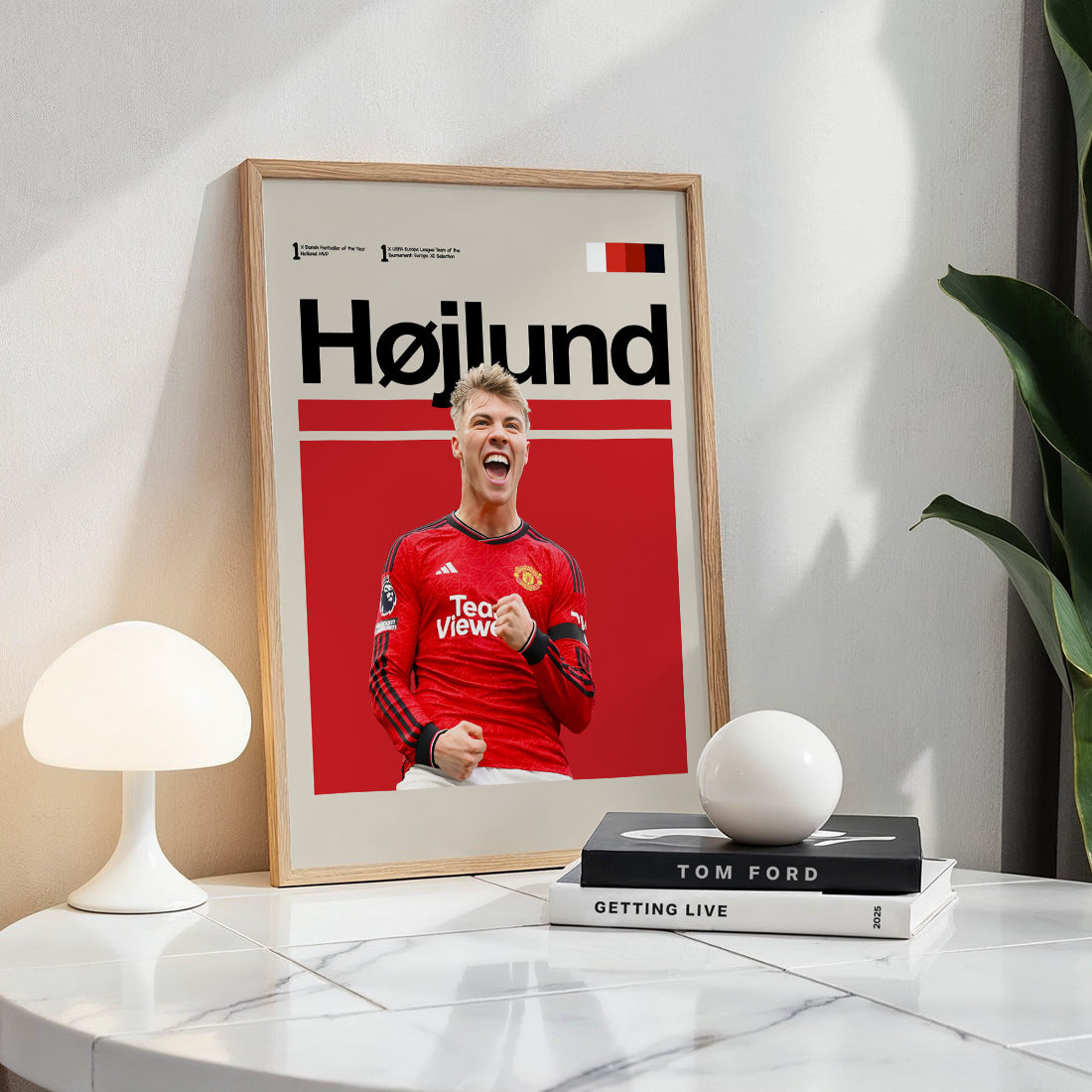 Manchester United - Rasmus Højlund Poster