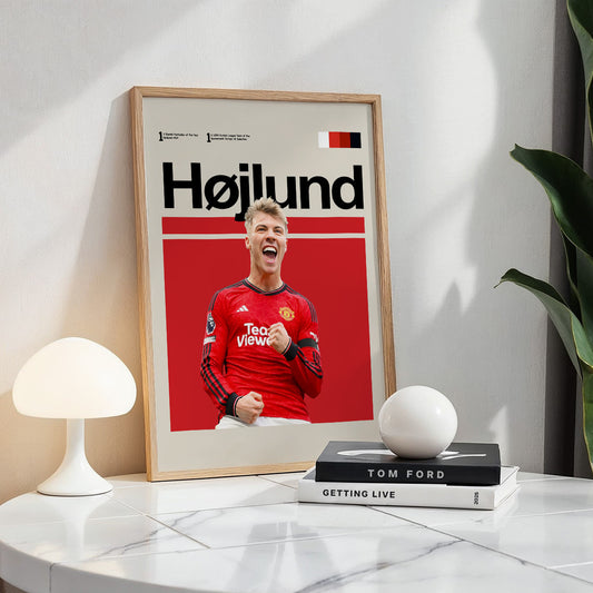 Manchester United - Rasmus Højlund Poster