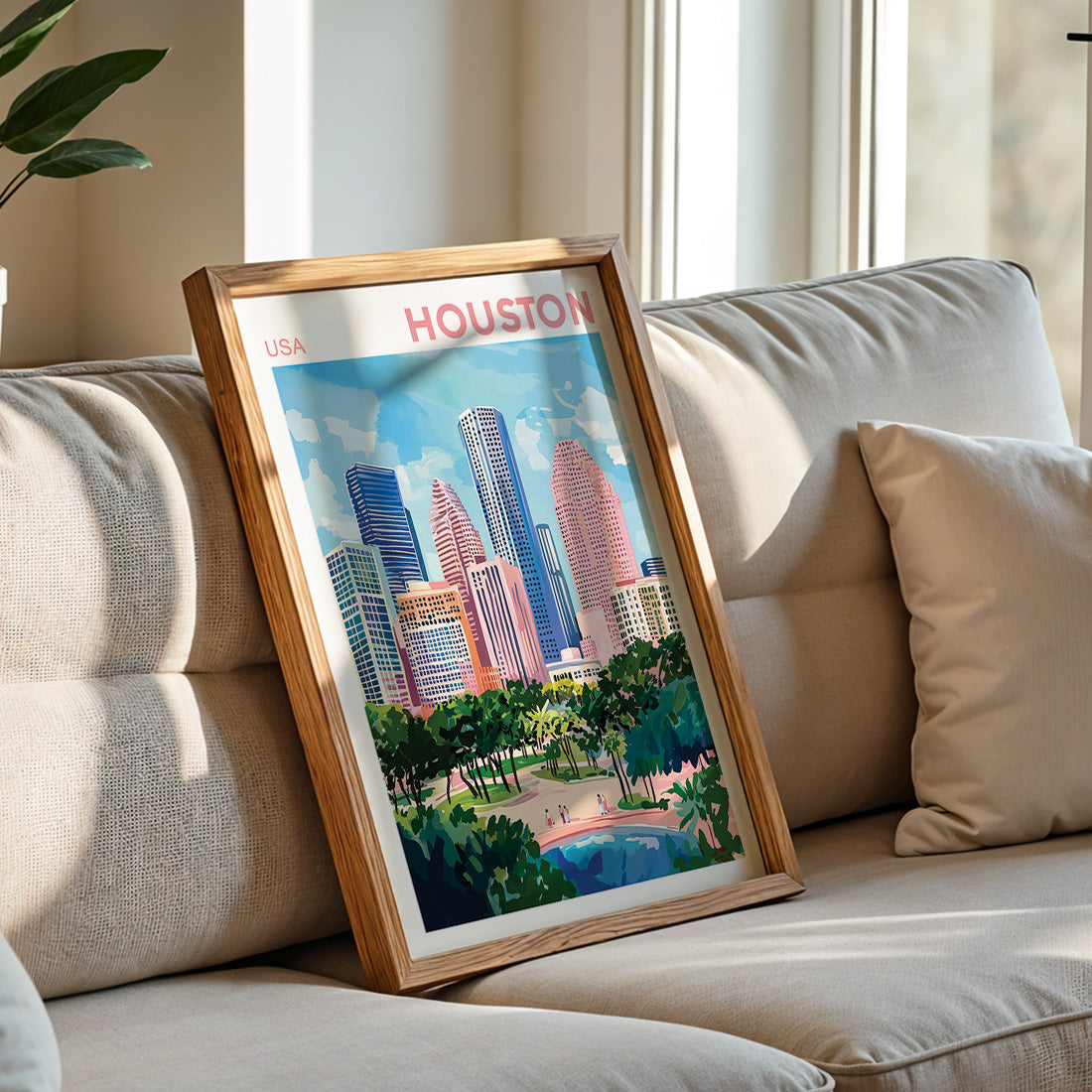 Houston, Texas Poster