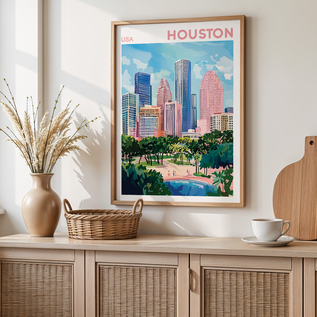 Houston, Texas Poster