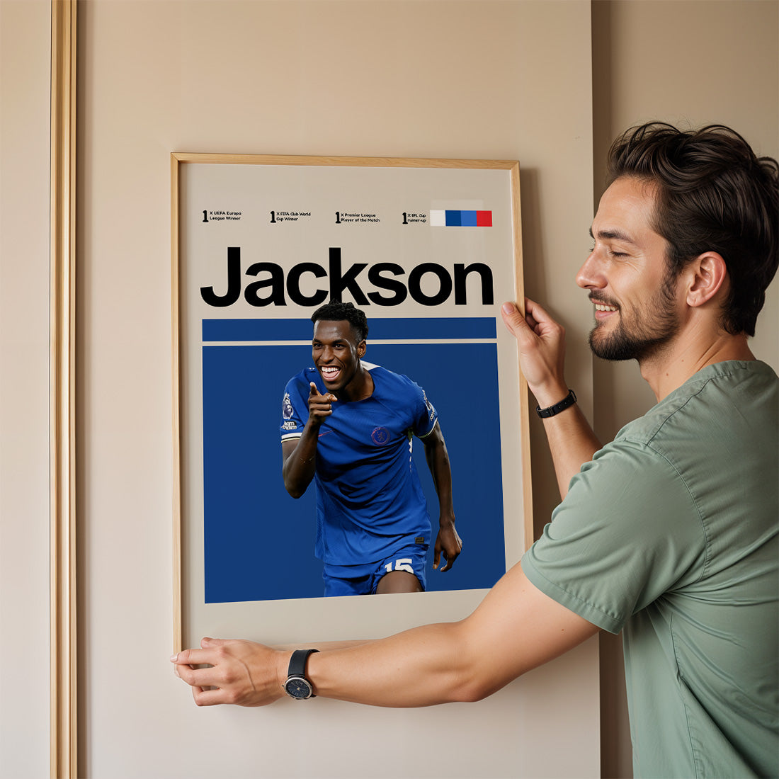 Chelsea - Nicolas Jackson Poster