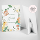 Jungle Animals Baby Shower Sign