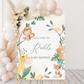 Jungle Animals Baby Shower Sign