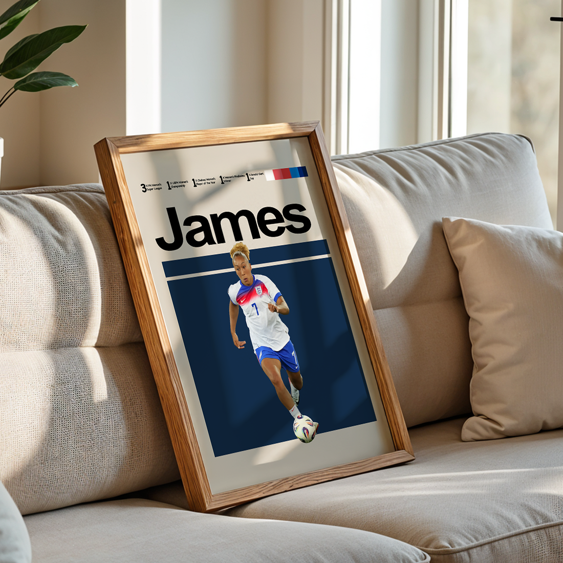 Womens England - Lauren James Poster