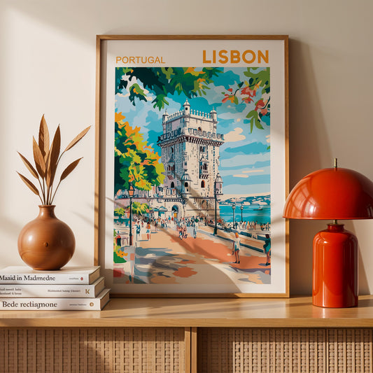 Lisbon, Portugal Poster