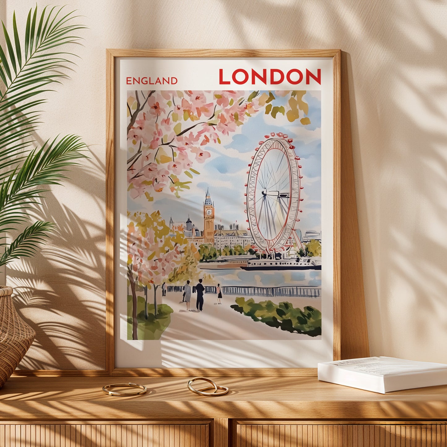 London Eye Poster