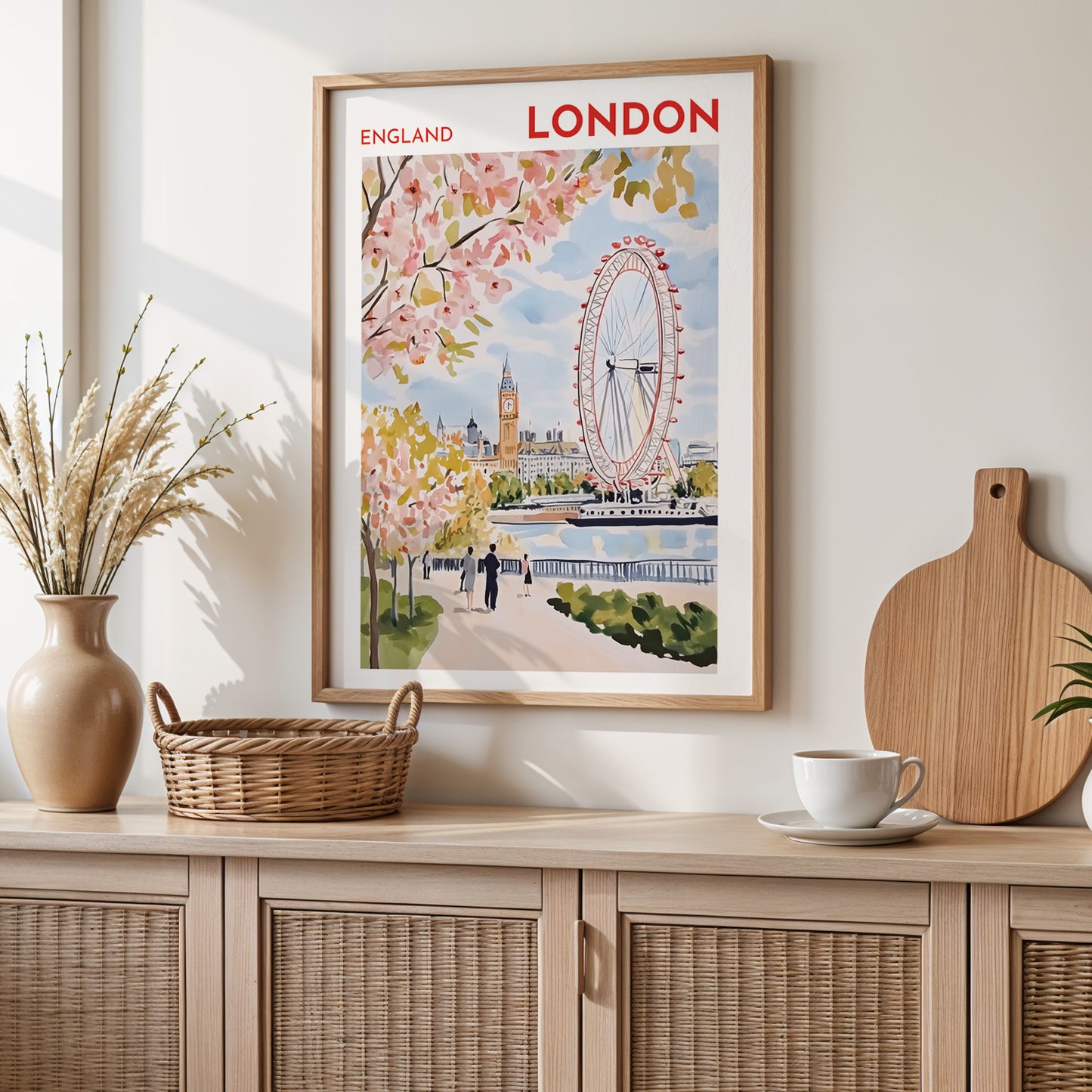 London Eye Poster