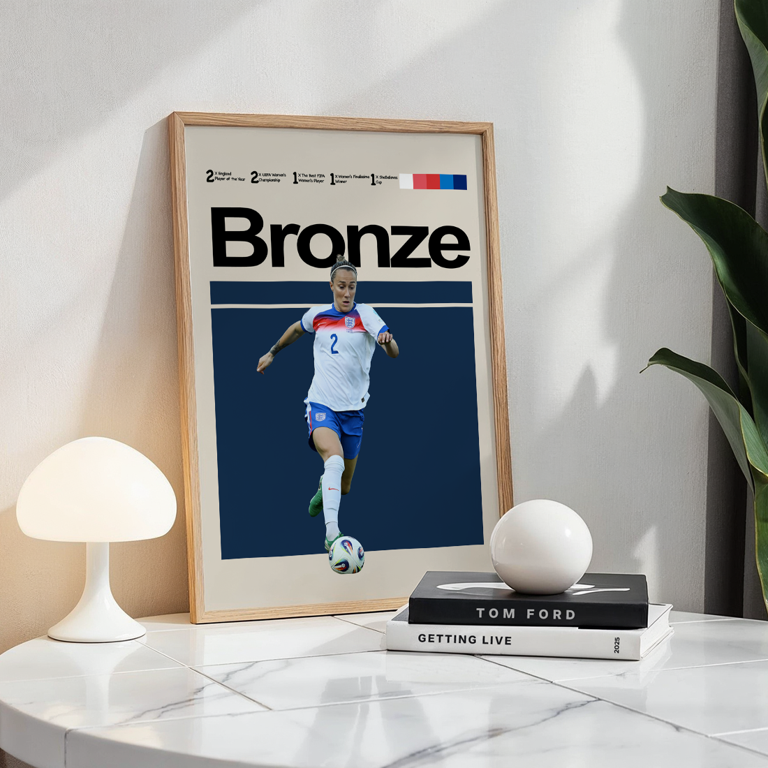 Womens England - Lucy Bronze Poster
